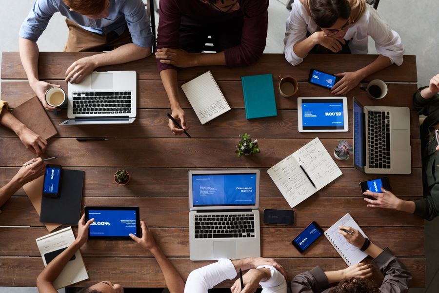 Founders working through a company setup